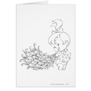 Cartão PEBBLES™ Em Pavão