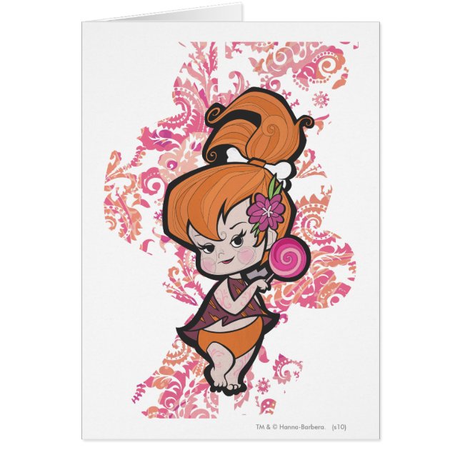 Cartão PEBBLES™ Loli (Frente)