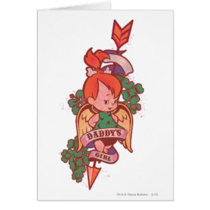 Cartão PEBBLES™ Pai Girl