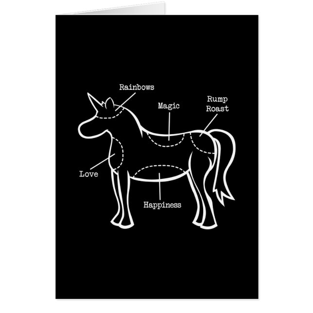 Cartão Peças Unicorn (Frente)