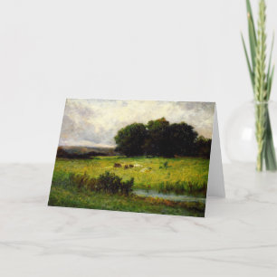 Cartão Pecuária nos Próximos da Corrente 