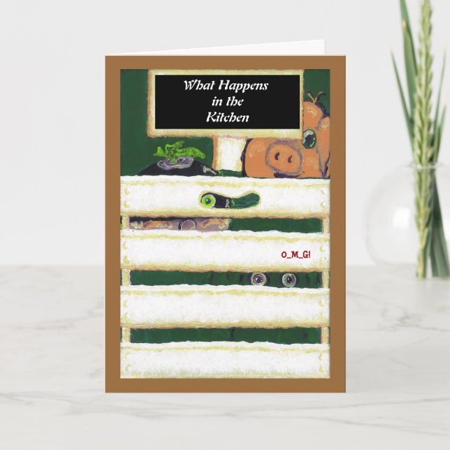 Cartão PedagogyGreetings: Nabo de cora (customizável) (Frente)