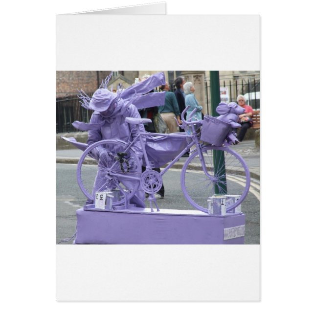 Cartão Pedaller roxo (Frente)