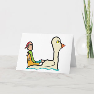 Cartão Pedalo Tourist Paddle Boat