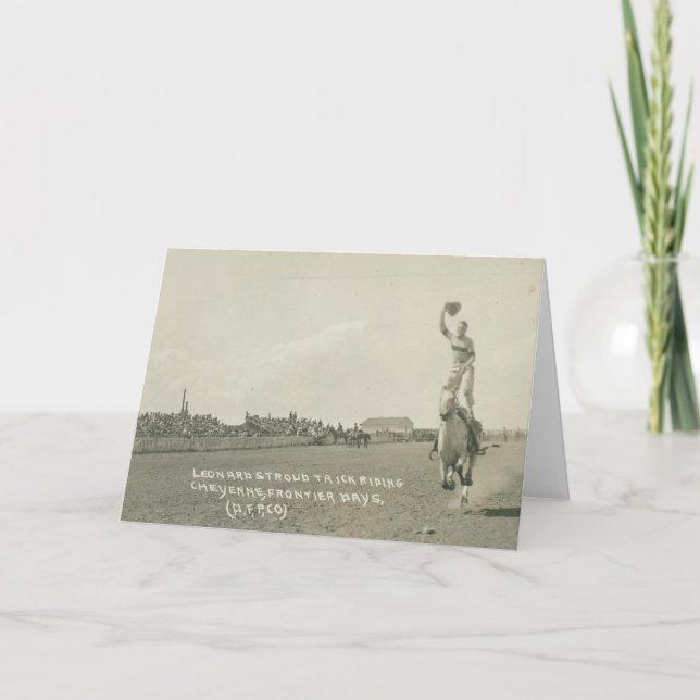 Cartão Pedra de Leonard Stroud. (Frente)