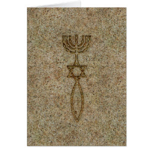 Cartão Pedra messiânica do selo