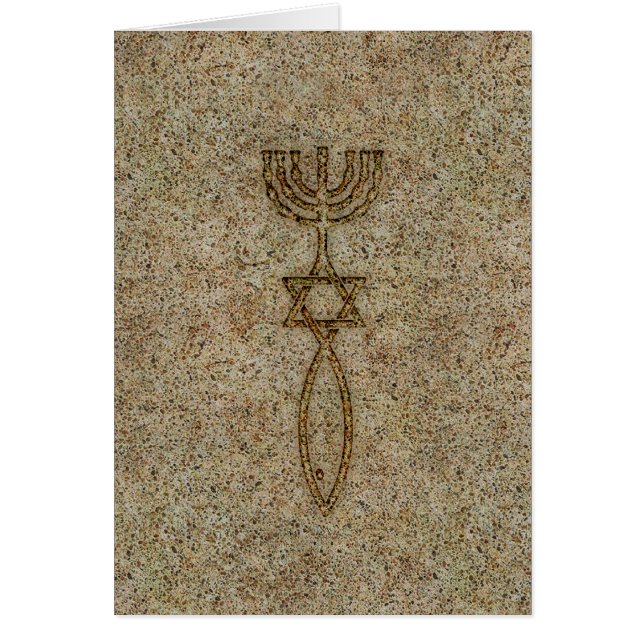 Cartão Pedra messiânica do selo (Frente)