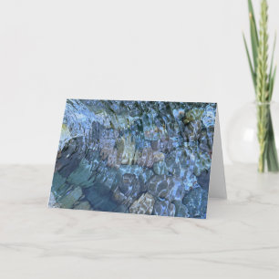 Cartão Pedras Submarinas