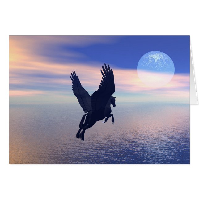 Cartão Pegasus (Frente horizontal)