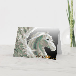 Cartão Pegasus Flight Greeting Card