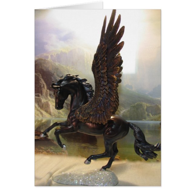 Cartão Pegasus preto (Frente)