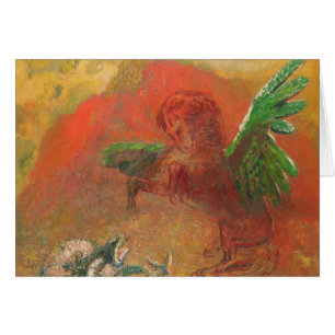 Cartão Pegasus triunfante