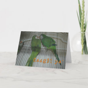 Cartão Peguei você