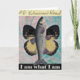 Cartão Peixe-borboleta, Dia de os pais