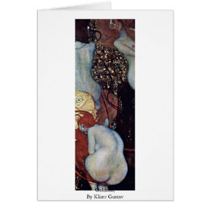 Cartão Peixe dourado, por Klimt Gustavo