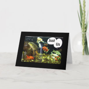 CARTÃO PEIXE PARTIDÁRIO DIZENDO FELIZ ANIVERSÁRIO DO TANQ