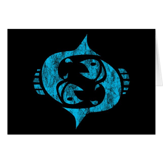 Cartão peixes (Frente horizontal)