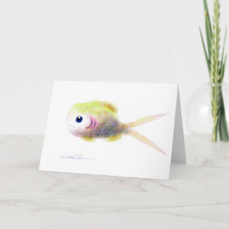 Cartão Peixes da fantasia: Gilly