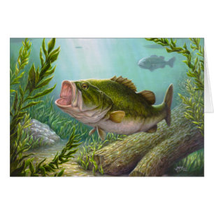 Cartão Peixes de Bass