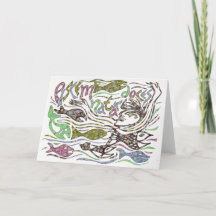 Peixes de ensino das citações Latin a nadar