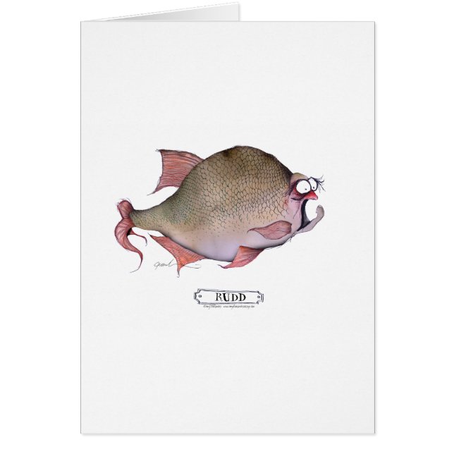 Cartão Peixes de Rudd, fernandes tony (Frente)