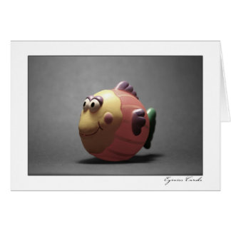 Cartão Peixes do banho