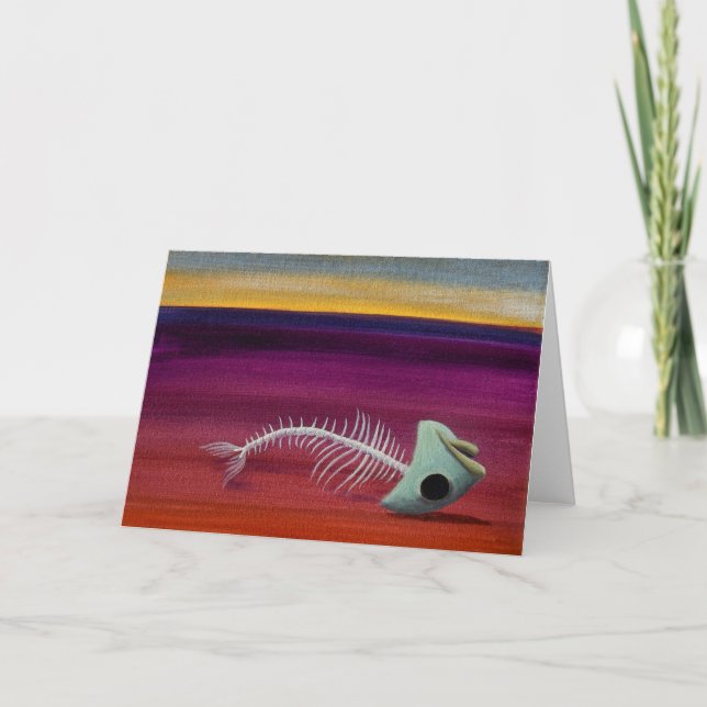 Cartão Peixes inoperantes (Frente)