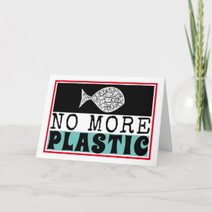 Cartão Peixes Plásticos, Alterações Climáticas