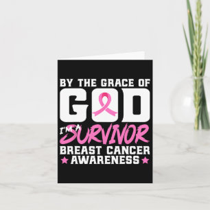 Cartão Pela Graça Deus, sou um Cancer de Sobrevivência em