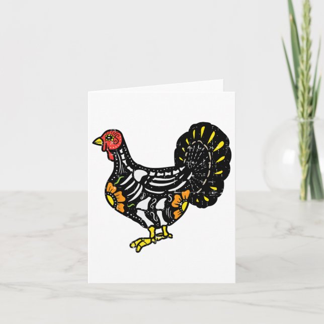 Cartão Pele De Açúcar Turquia Dia De Ação De Graças Mexic (Frente)