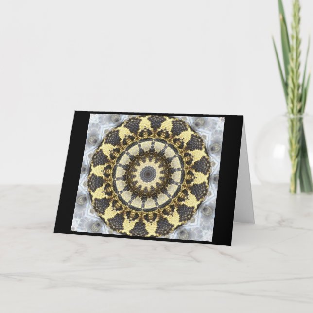 Cartão Pele de cobra (Frente)