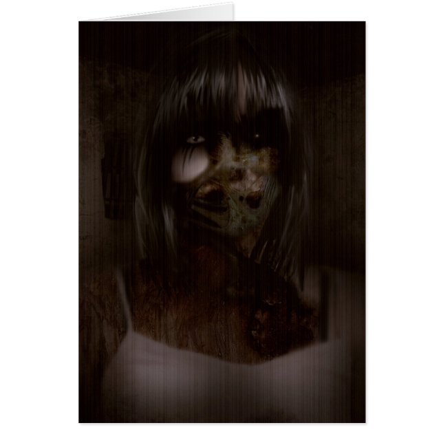 Cartão Pele de queda profunda (Frente)