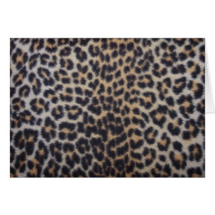 Cartão Pele-leopardo