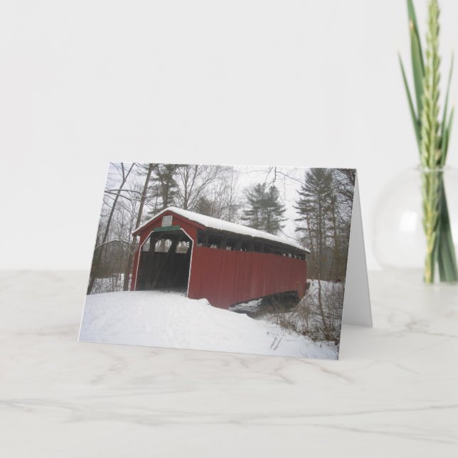 Cartão "Pelo Rio e Através da Floresta" (Frente)