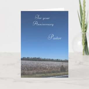 Cartão Pelo seu pastor de aniversário