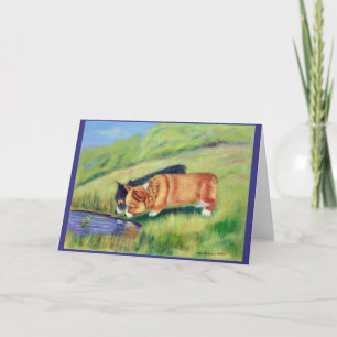 Cartão Pembroke Welsh Corgi