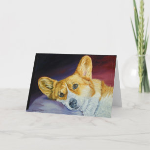 Cartão Pembroke Welsh Corgi