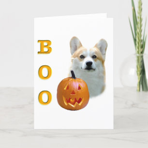 Cartão Pembroke Welsh Corgi Boo