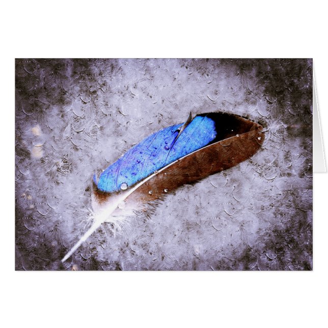 Cartão Pena Azul (Frente Horizontal)