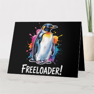 Cartão Penguin Freeloader resiste à política