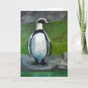 Cartão Penguin Greeting Card