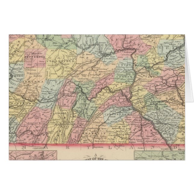 Cartão Pennsylvania 12 (Frente Horizontal)