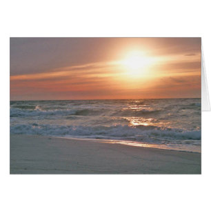 Cartão Pensacola Beach Sunrise Card