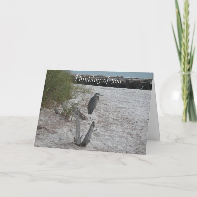 Cartão Pensamento de você (Frente)