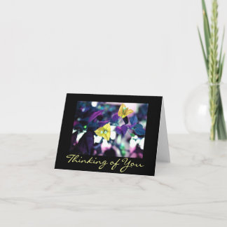Cartão Pensamento de você