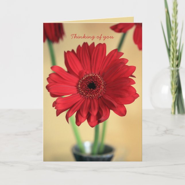 Cartão Pensamento de você (Frente)