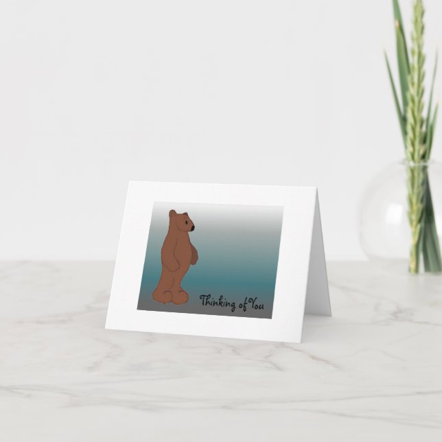 Cartão Pensamento de você (Frente)