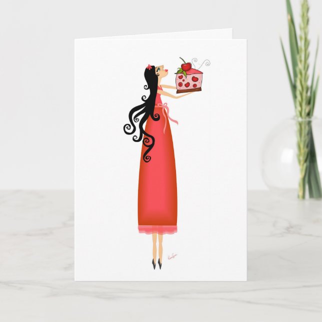 Cartão Pensamento de você (Frente)