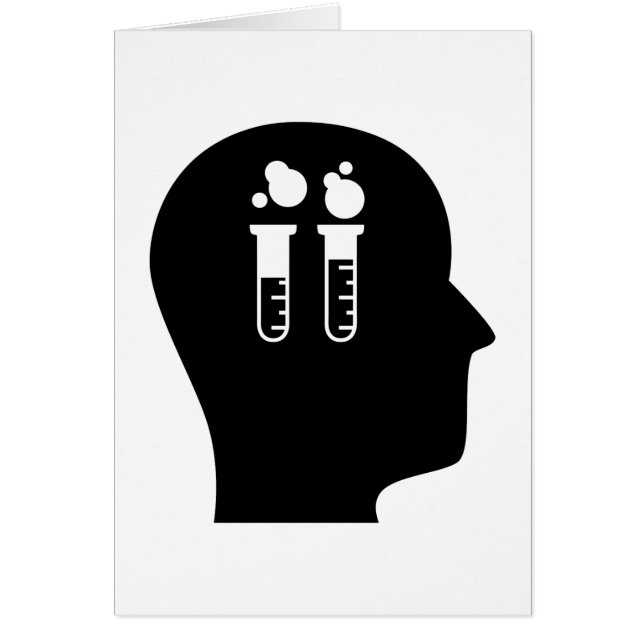 Cartão Pensamento sobre a engenharia química (Frente)