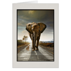 Cartão Pensamentos aleatórios